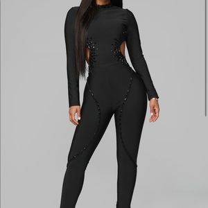Heavenly Jewel Jumpsuit from Fashion Nova